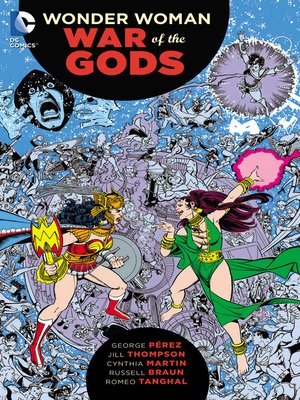cover image of Wonder Woman: War of the Gods